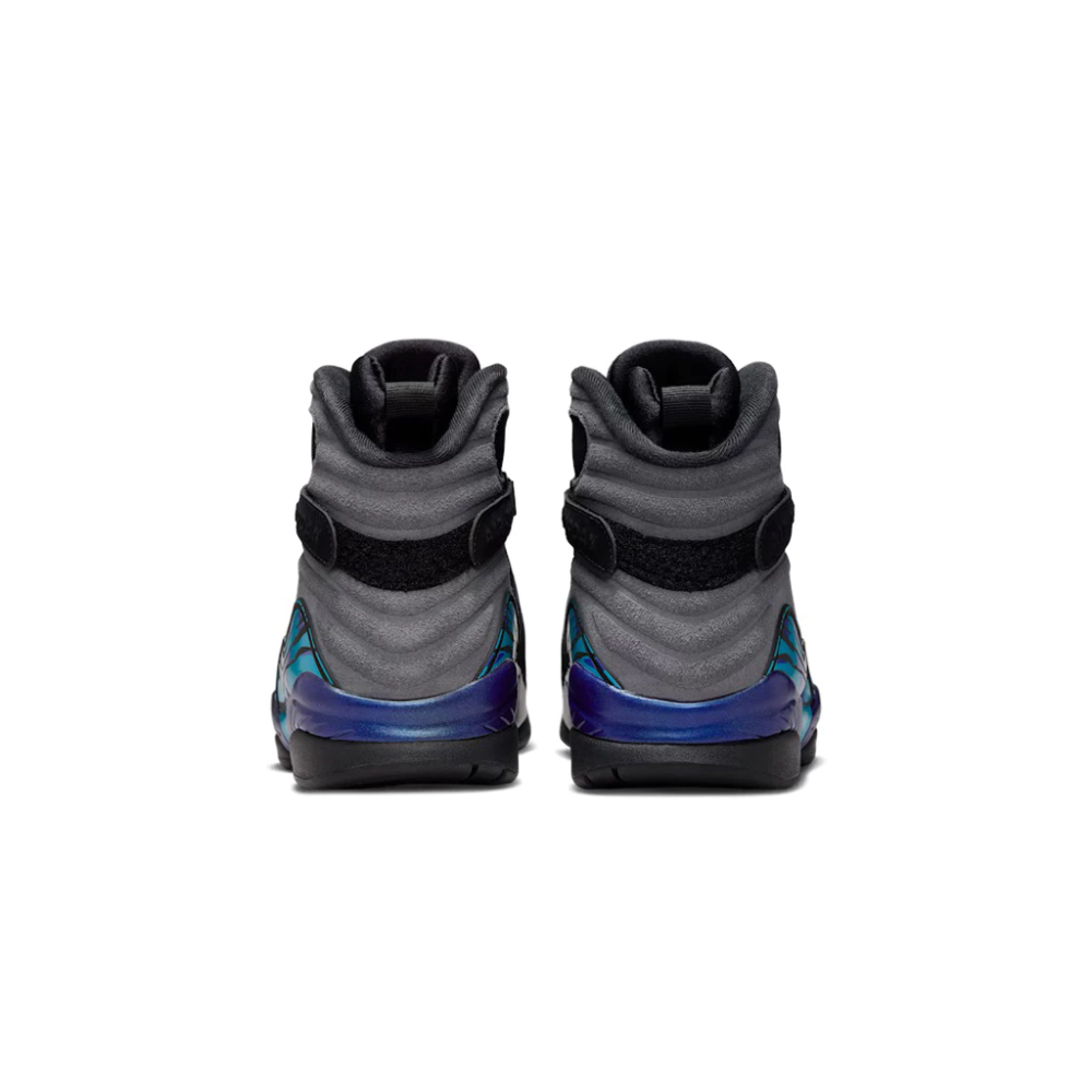 AIR JORDAN 8 ＇AQUA＇ 2025 黑紫 復刻 男鞋 305381-006-細節圖3