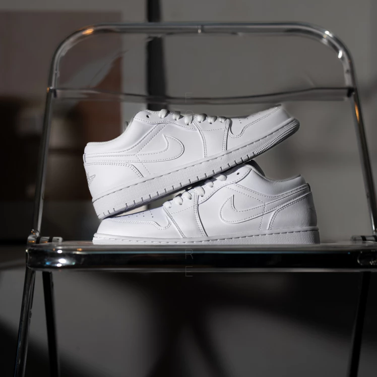 Air Jordan 1 Low Triple White 全白 553558-136 - Sing9069 - iOPEN Mall