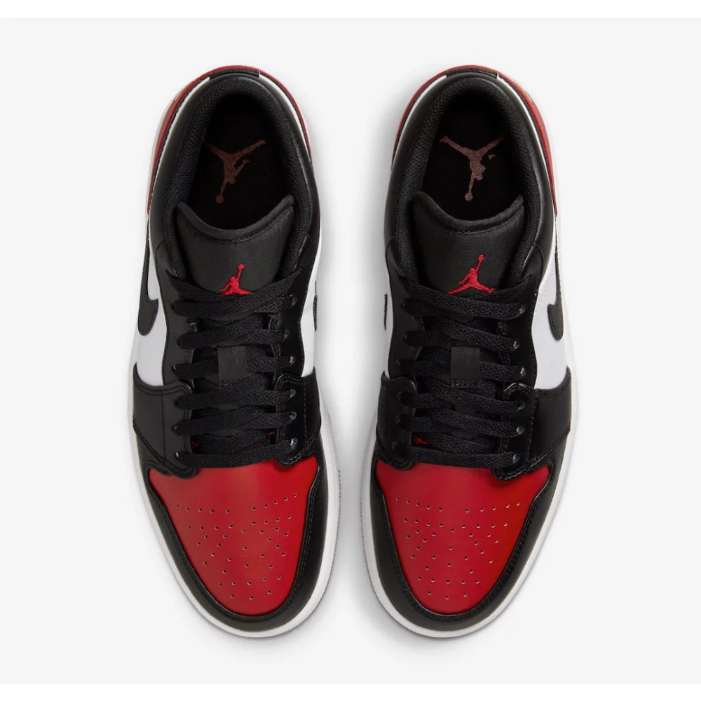 Air Jordan 1 Low 553558-161 553560-612 籃球鞋 AJ1 黑腳趾-細節圖6