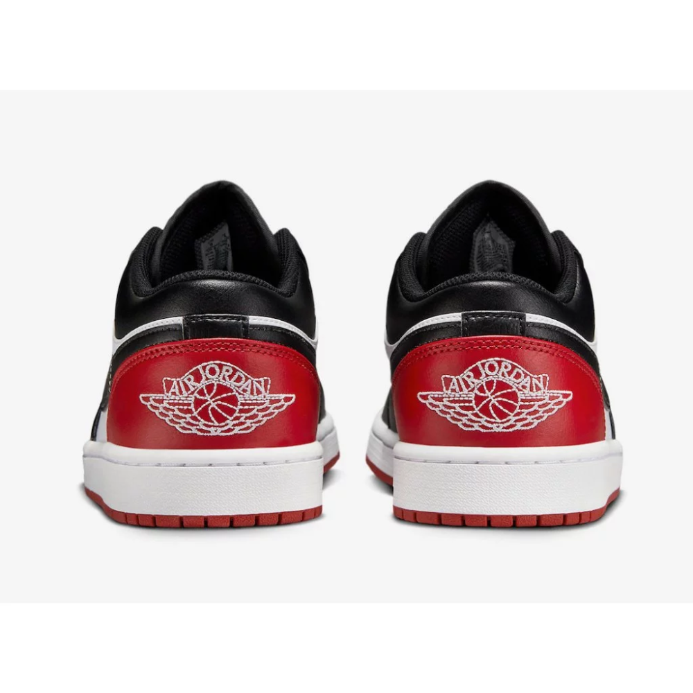 Air Jordan 1 Low 553558-161 553560-612 籃球鞋 AJ1 黑腳趾-細節圖7