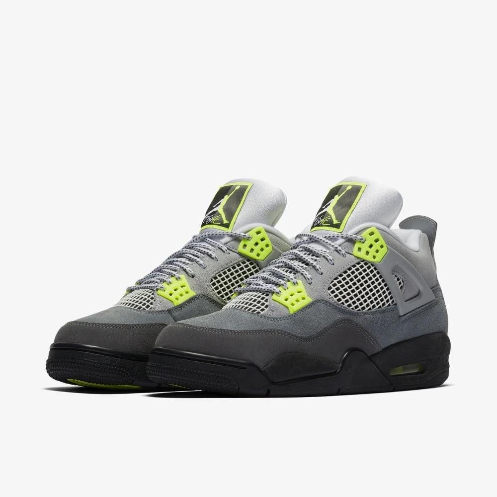 Air Jordan 4 SE Neon CT5342-007 男 CT5343-007 女 AJ4-細節圖5
