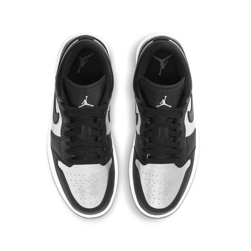 Air Jordan 1 Low ＂Silver Toe＂ 銀腳趾 銀黑 女鞋 男女段 DA5551-001-細節圖5