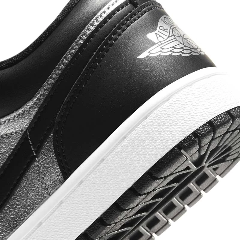 Air Jordan 1 Low ＂Silver Toe＂ 銀腳趾 銀黑 女鞋 男女段 DA5551-001-細節圖8