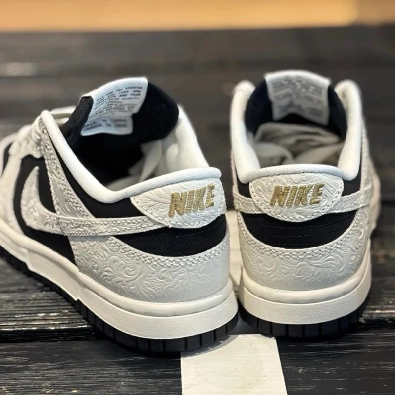 NIKE DUNK LOW 浮雕 反轉熊貓 馬年限定 IF3944-001-細節圖6