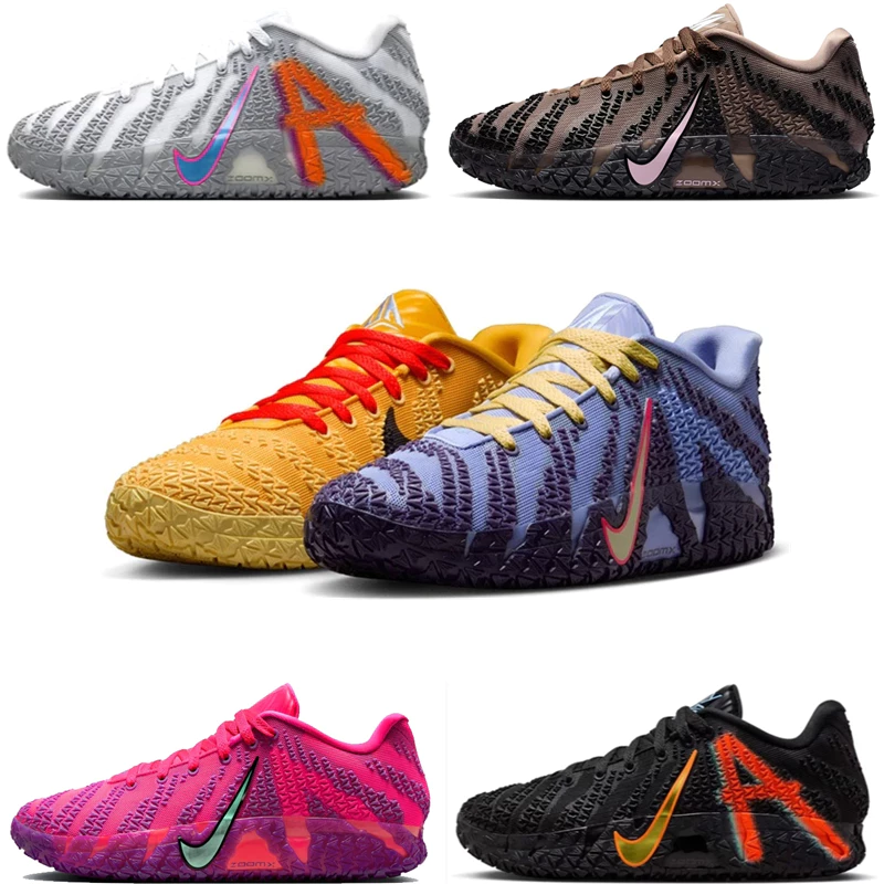 NIKE 籃球鞋 JA 3 Morant 莫蘭特 實戰 男鞋 女鞋 紫色HF2794-600 灰色 HF2794-100