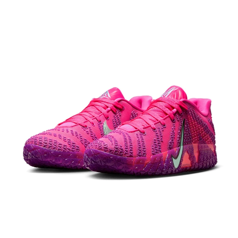 NIKE 籃球鞋 JA 3 Morant 莫蘭特 實戰 男鞋 女鞋 紫色HF2794-600 灰色 HF2794-100-細節圖6