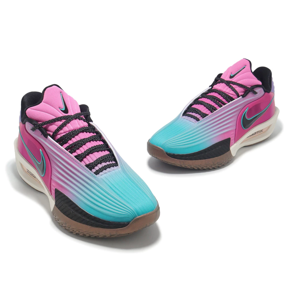 Nike 籃球鞋 G.T. Cut 3 Turbo EP 男鞋 藍 粉紅 漸層 緩震 HV9919-900-細節圖6
