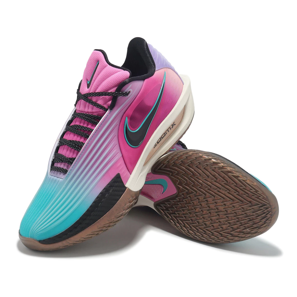 Nike 籃球鞋 G.T. Cut 3 Turbo EP 男鞋 藍 粉紅 漸層 緩震 HV9919-900-細節圖7