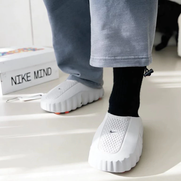 Nike Mind 001 全新科技 賽前穆勒鞋 拖鞋 HQ4307-001 003 600-細節圖6