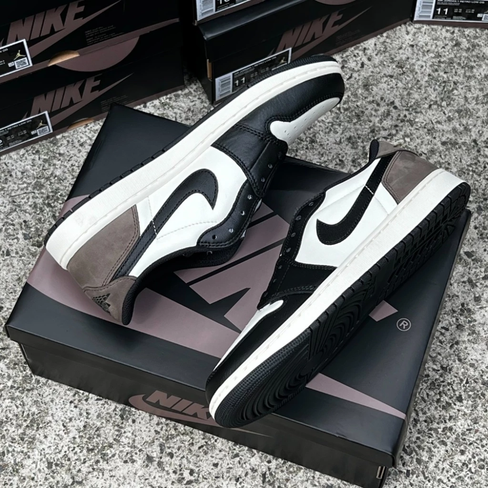 AIR JORDAN 1 LOW OG ＂MOCHA＂ 摩卡 小TS 男鞋 CZ0790-102-細節圖4