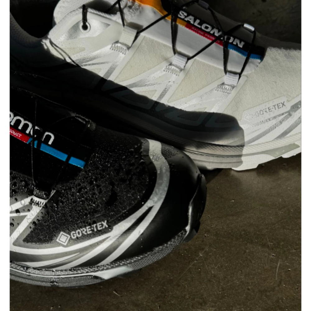 Salomon XT-6 GTX GORE-TEX 防水 白 銀 475811-細節圖5