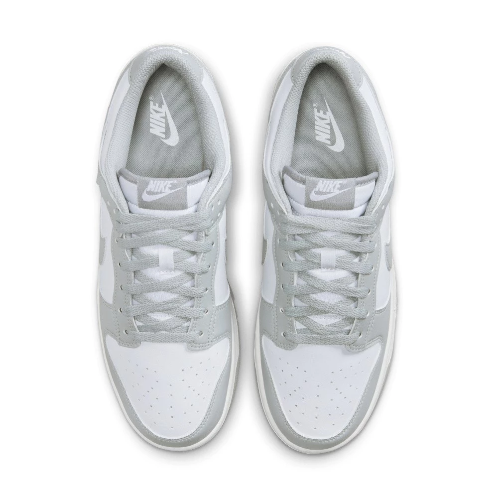 NIKE 休閒鞋 NIKE DUNK LOW RETRO 男 白灰色 HF5441-105-細節圖4