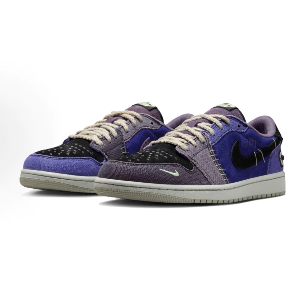 Zion Williamson x Air Jordan 1 Low OG 巫毒娃娃 男鞋2.0 IH2309-500-細節圖6