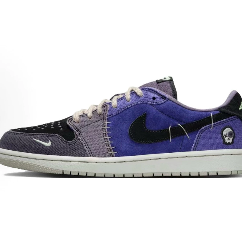 Zion Williamson x Air Jordan 1 Low OG 巫毒娃娃 男鞋2.0 IH2309-500-規格圖9