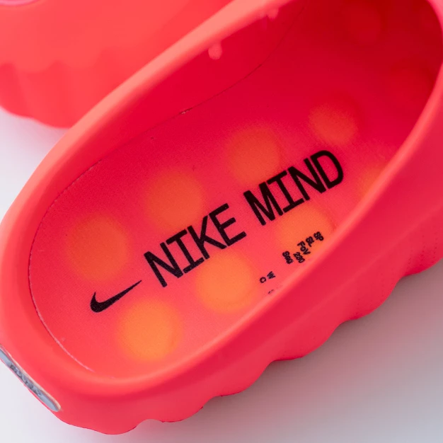 Nike Mind 001 紅 恢復拖鞋 穆勒 拖鞋 按摩 HQ4307-600-細節圖6