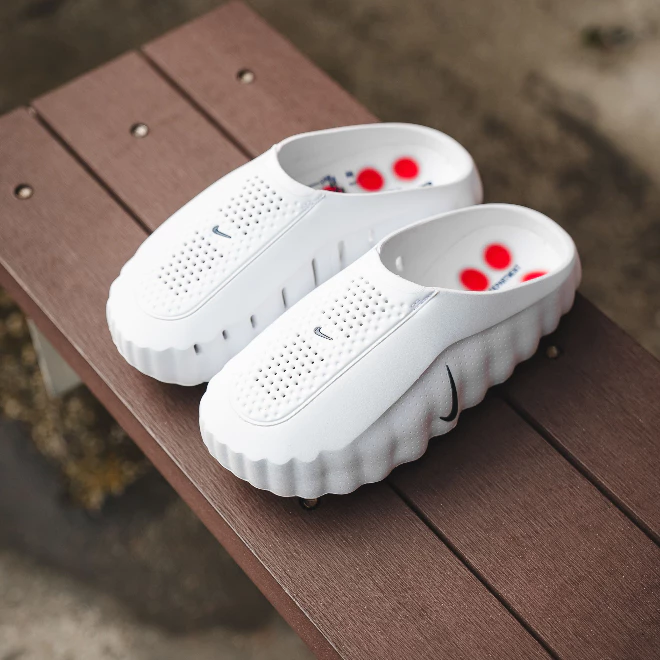 Nike Mind 001 白 拖鞋 穆勒 恢復拖鞋 HQ4307-101-細節圖6