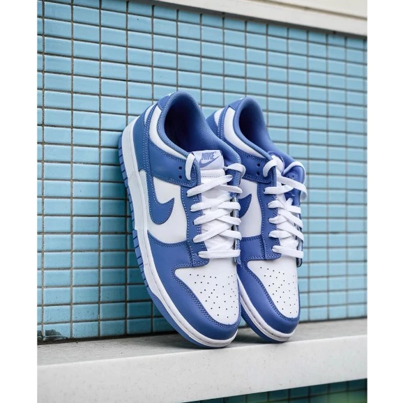 NIKE DUNK LOW RETRO POLAR BLUE DV0833-400 北極藍-細節圖2
