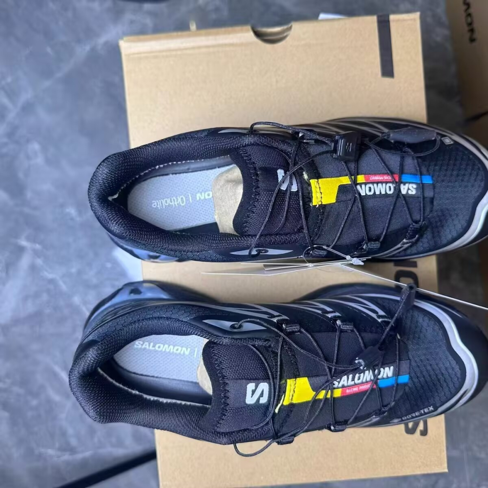 Salomon XT-6 GORE-TEX Black/Silver 黑銀 防水L47450600-細節圖2