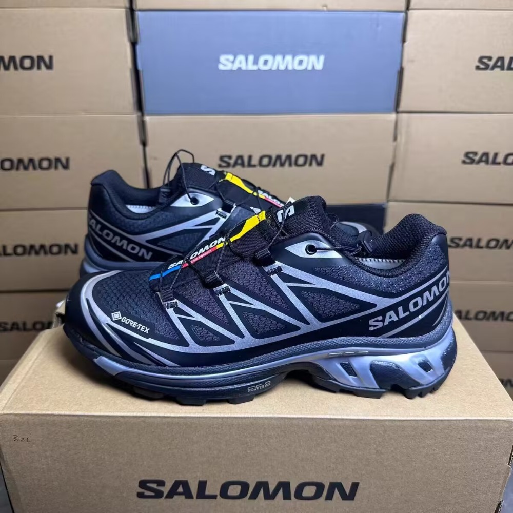 Salomon XT-6 GORE-TEX Black/Silver 黑銀 防水L47450600-規格圖8