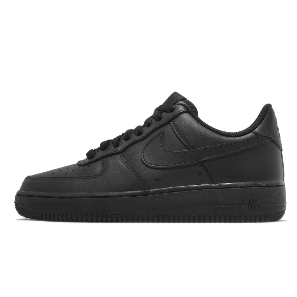 Nike 休閒鞋 Air Force 1 07 黑 全黑 男鞋 AF1 基本款 運動鞋 CW2288-001-細節圖2