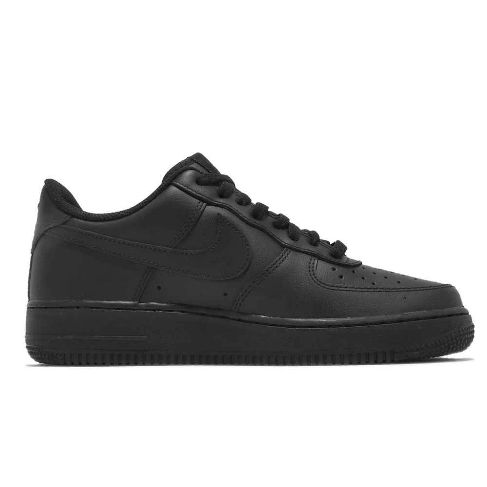 Nike 休閒鞋 Air Force 1 07 黑 全黑 男鞋 AF1 基本款 運動鞋 CW2288-001-細節圖3