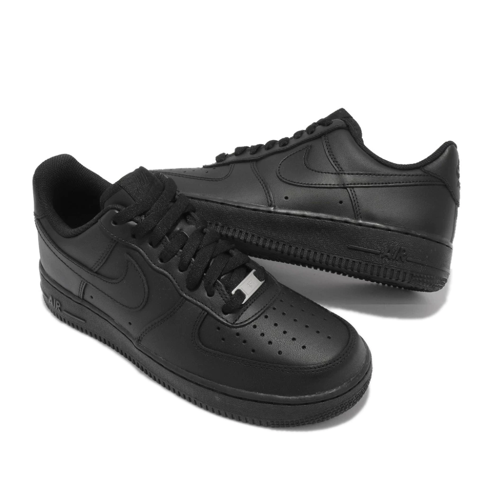 Nike 休閒鞋 Air Force 1 07 黑 全黑 男鞋 AF1 基本款 運動鞋 CW2288-001-規格圖9