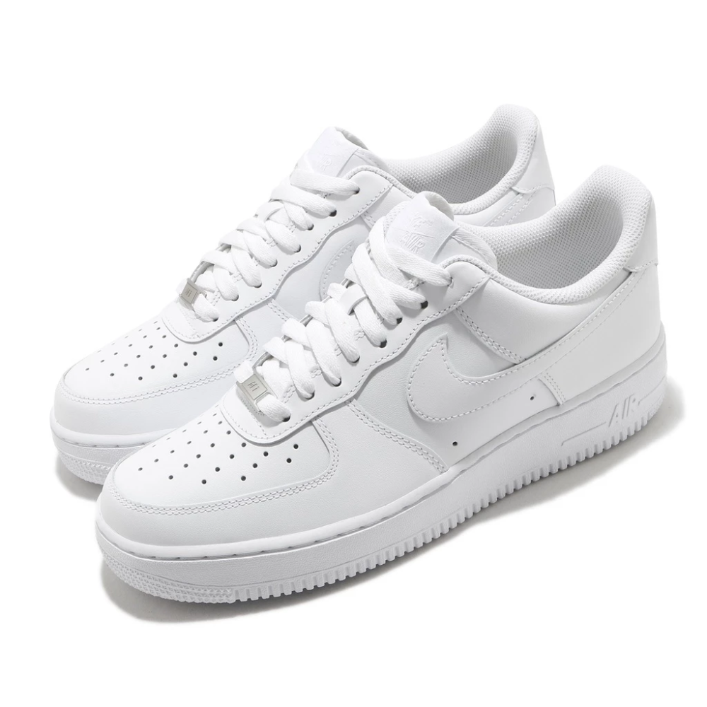 Nike 休閒鞋 Air Force 1 07 白 全白 男鞋 AF1 基本款 小白鞋  CW2288-111-細節圖8