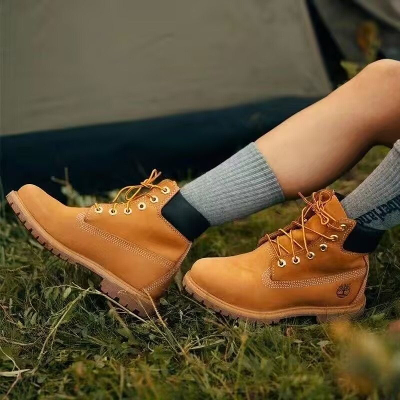 Timberland 防水登山黃金靴 踢不爛 男女情侶戶外防水鞋10061-細節圖5