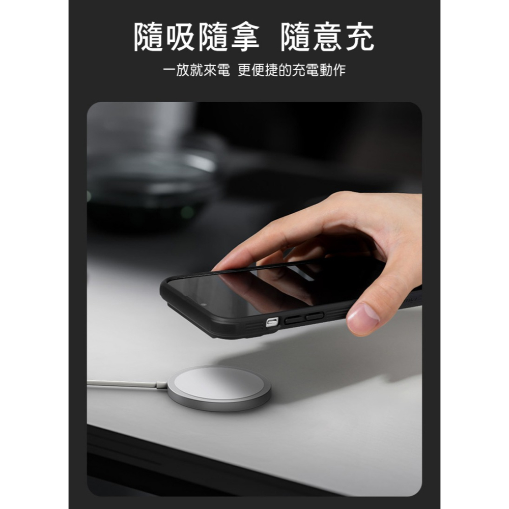 NILLKIN Apple iPhone 15 Pro Max 黑鏡 Pro 磁吸保護殼-細節圖5