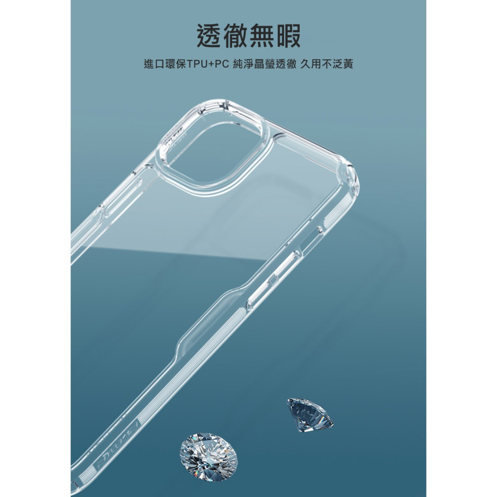 NILLKIN Apple iPhone 15 Plus 本色 Pro 保護套-細節圖5