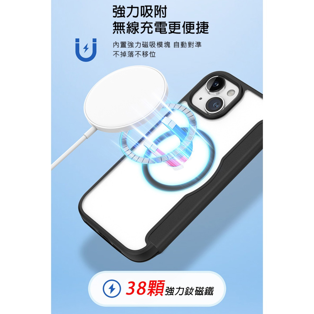 DUX DUCIS Apple iPhone 15 SKIN X Pro 皮套-細節圖9