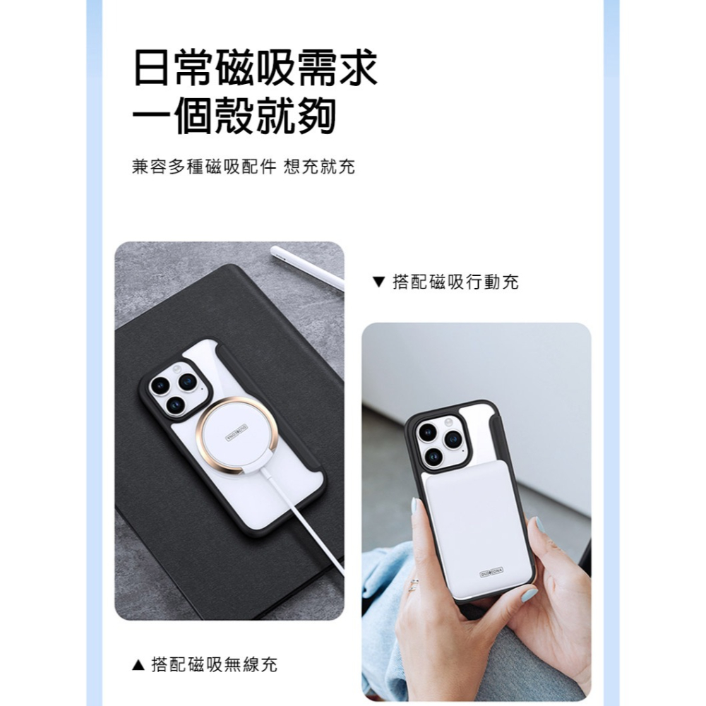 DUX DUCIS Apple iPhone 15 Pro SKIN X Pro 皮套-細節圖10