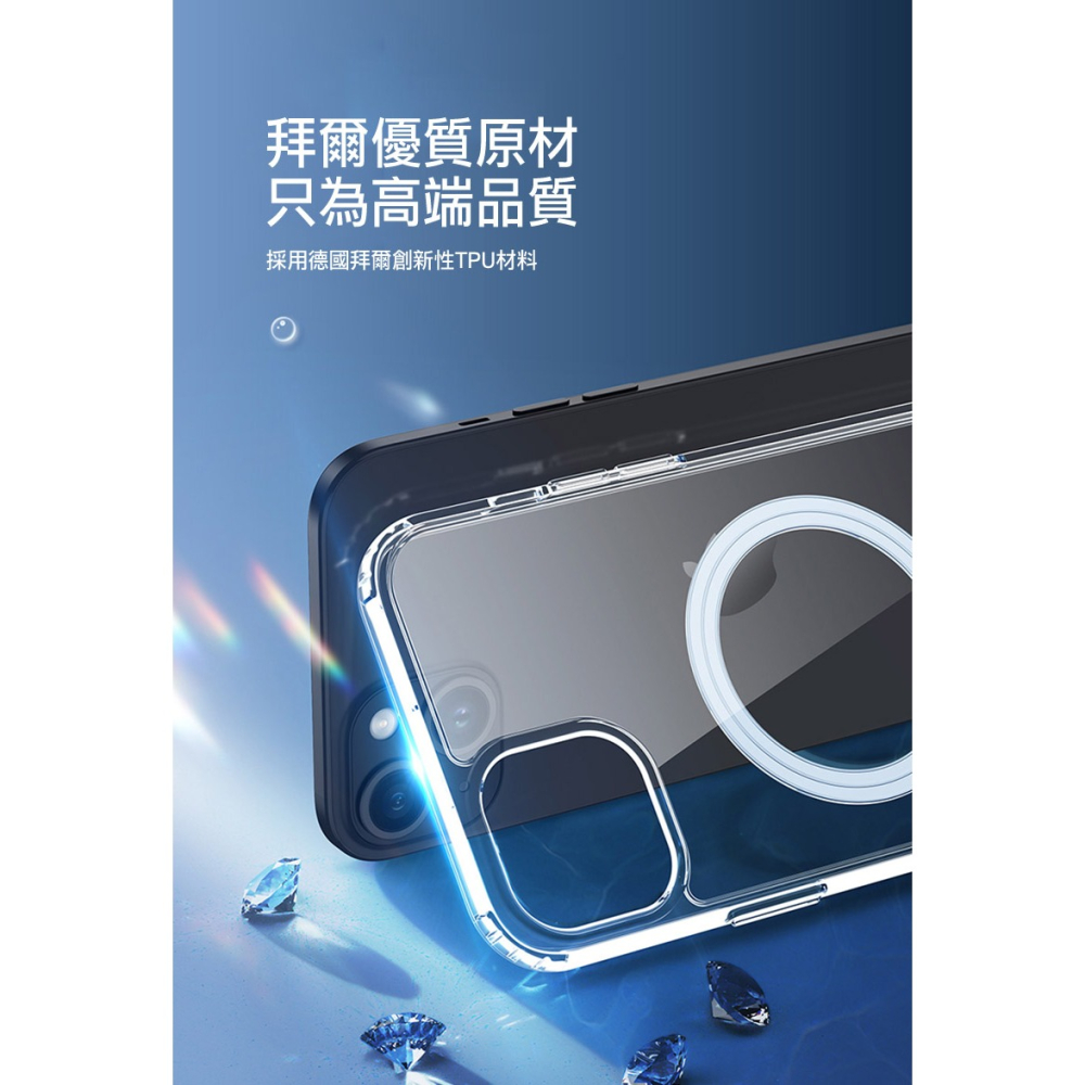 DUX DUCIS Apple iPhone 15 Clin Mag 保護套-細節圖9