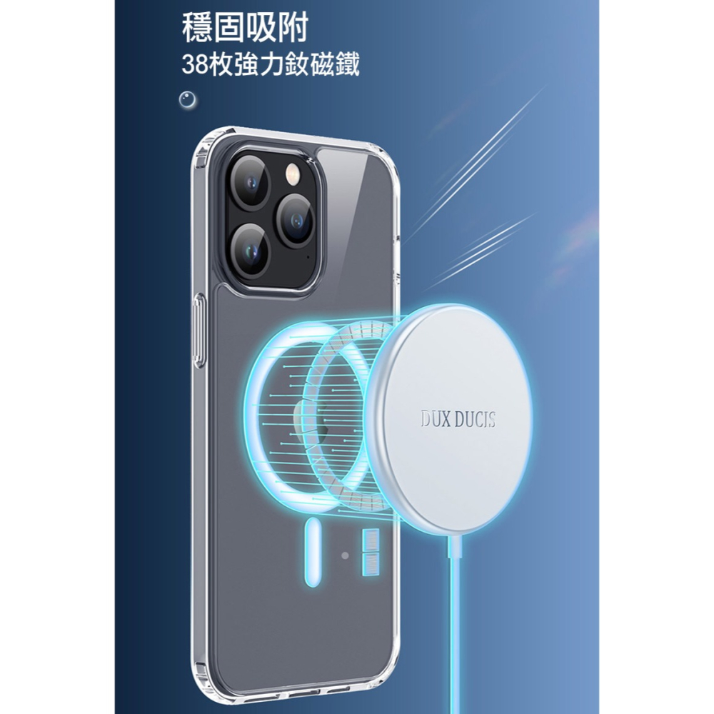 DUX DUCIS Apple iPhone 15 Pro Clin Mag 保護套-細節圖6