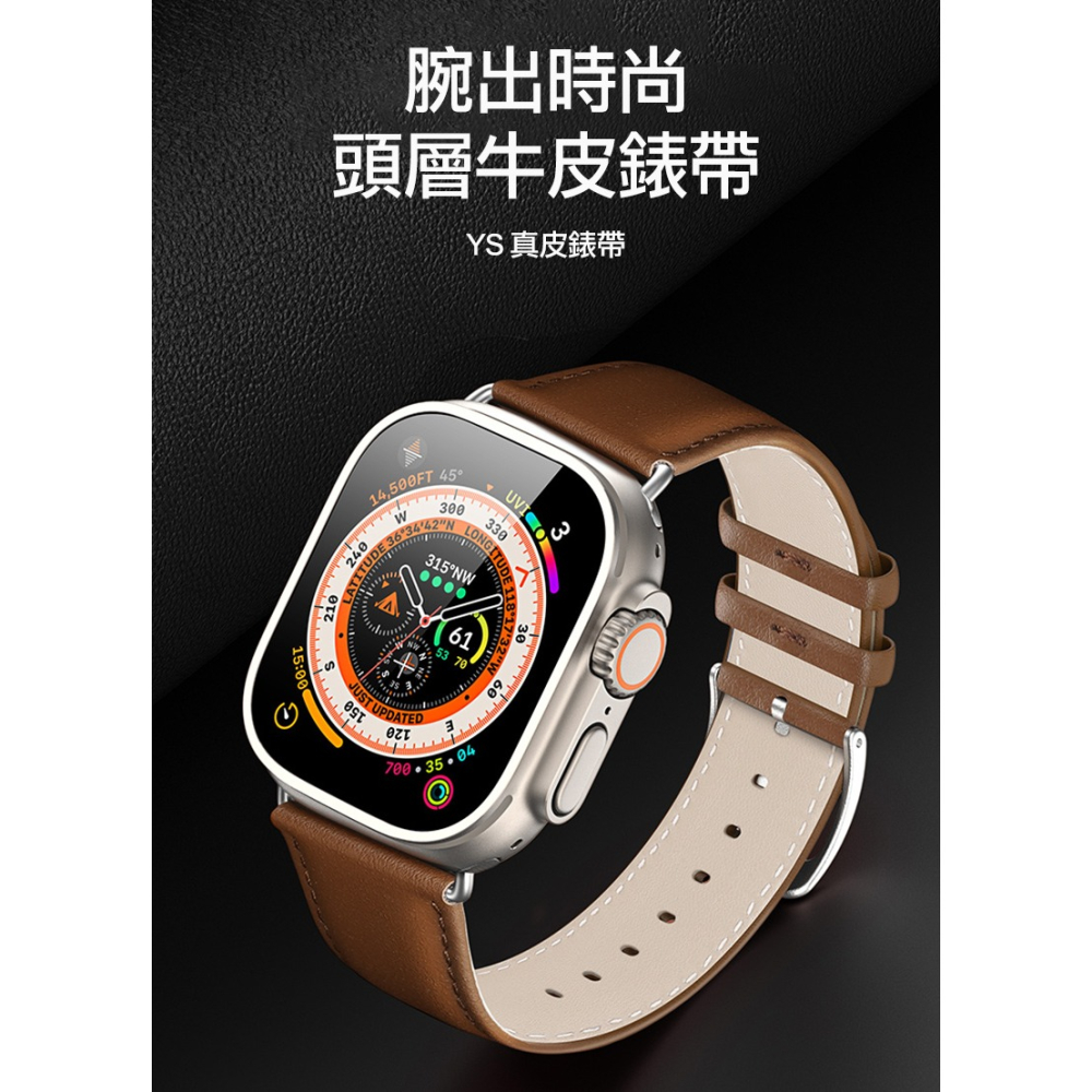 DUX DUCIS Apple Watch (38/40/41mm) YS 真皮錶帶-細節圖5