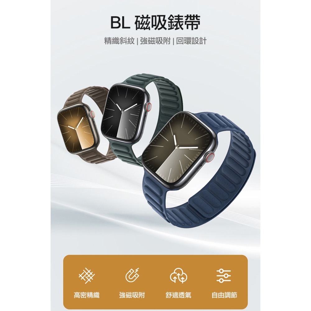 DUX DUCIS Apple Watch (38/40/41mm) BL 磁吸錶帶-細節圖2