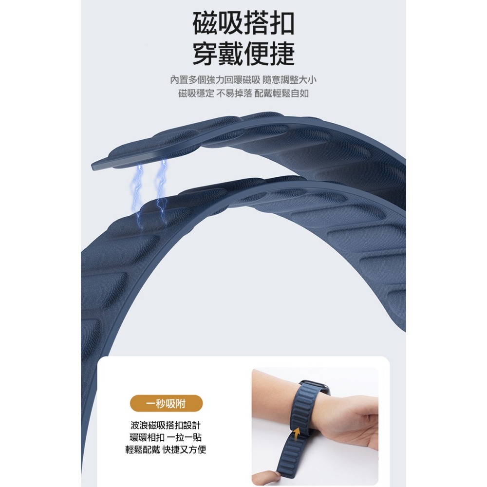 DUX DUCIS Apple Watch (38/40/41mm) BL 磁吸錶帶-細節圖7