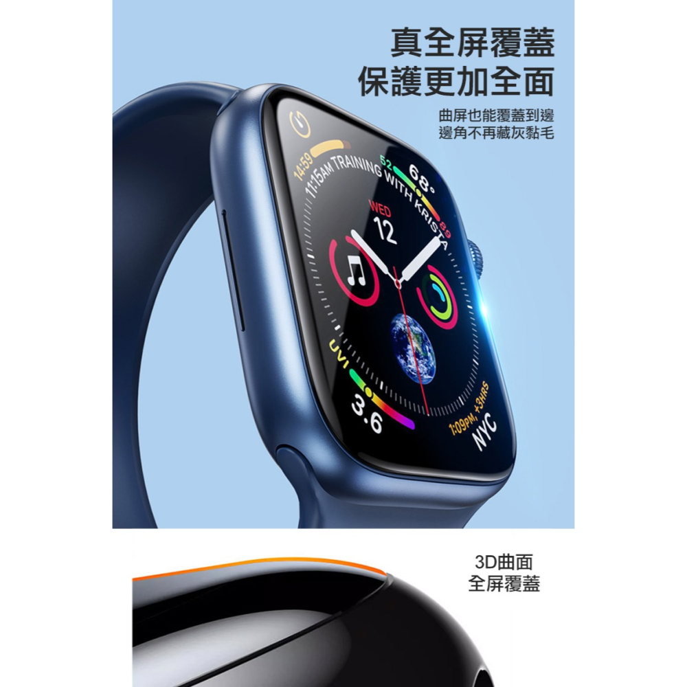 DUX DUCIS Apple Watch S4/S5/S6/SE (40mm) Pmma 錶面保護貼-細節圖4