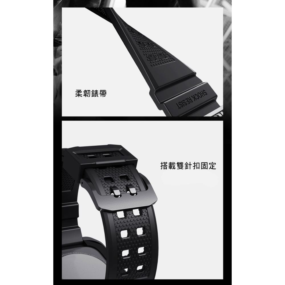 NILLKIN Apple Watch S4/5/6/SE (44mm) 銳動錶帶保護殼-細節圖8