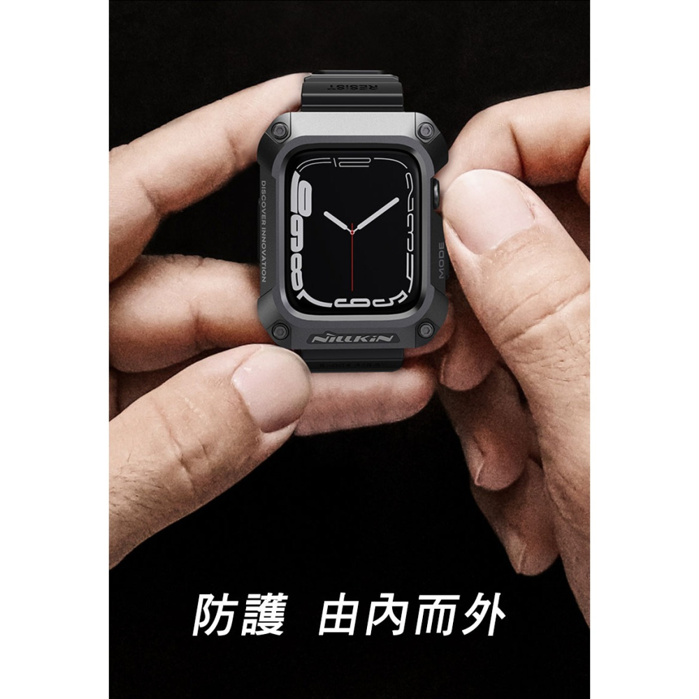 NILLKIN Apple Watch S4/5/6/SE (44mm) 銳動錶帶保護殼-細節圖9