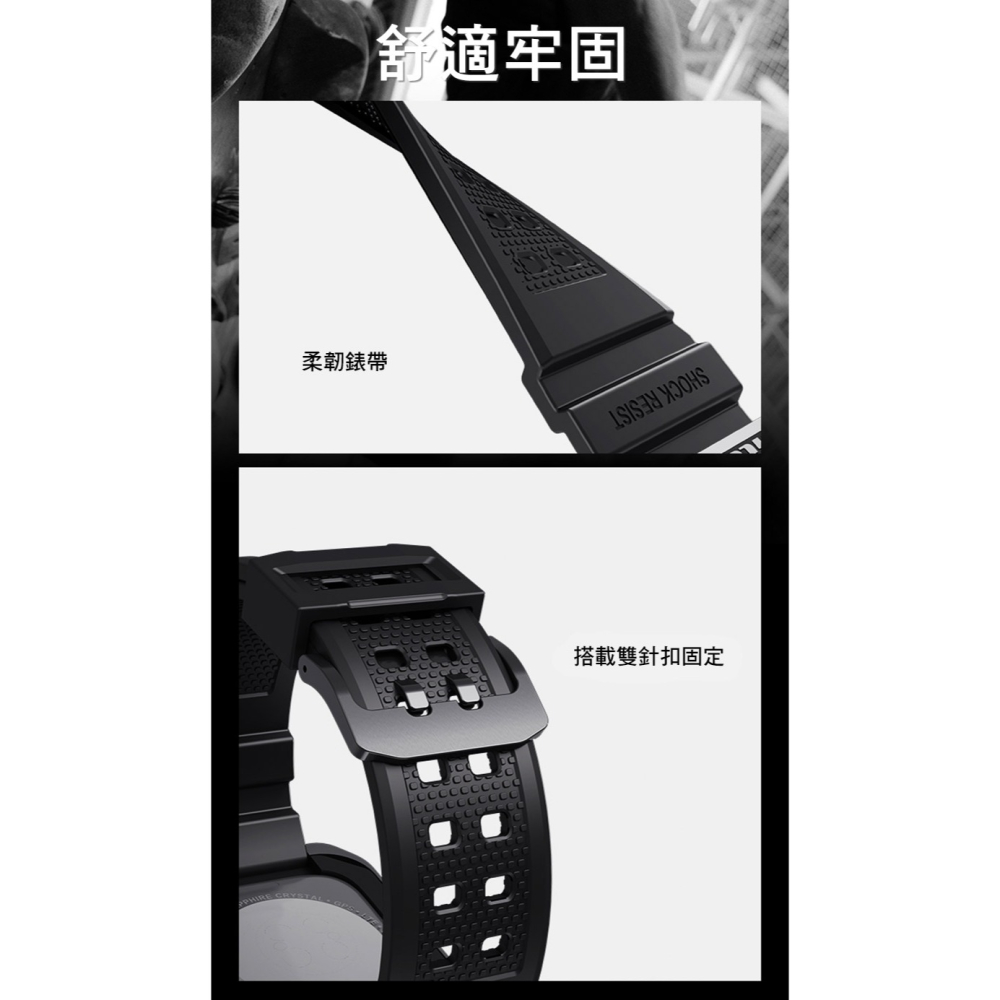 NILLKIN Apple Watch S7/S8 (45mm) 銳動錶帶保護殼-細節圖7