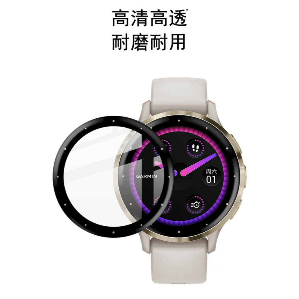 Imak GARMIN Venu 3S 手錶保護膜-細節圖2