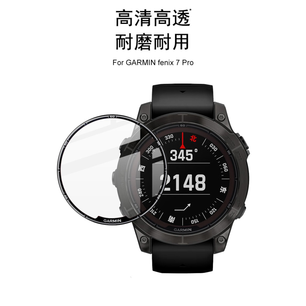 Imak GARMIN fenix 7 Pro 手錶保護膜-細節圖2