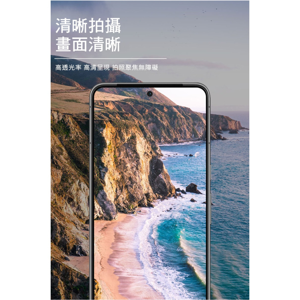 Imak Google Pixel 8 Pro 鏡頭玻璃貼(曜黑版)-細節圖7