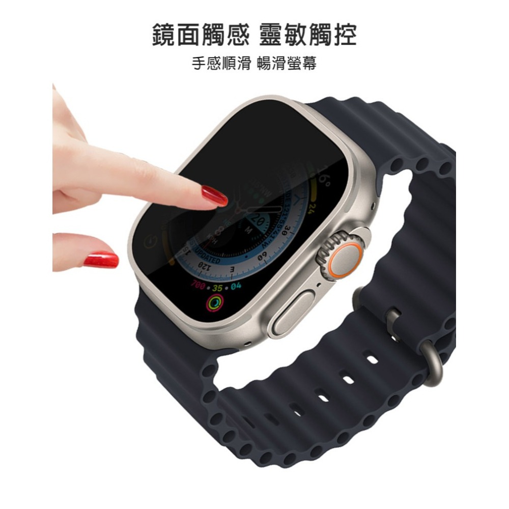 Imak Apple Watch Ultra (49mm) 防窺玻璃貼-細節圖6
