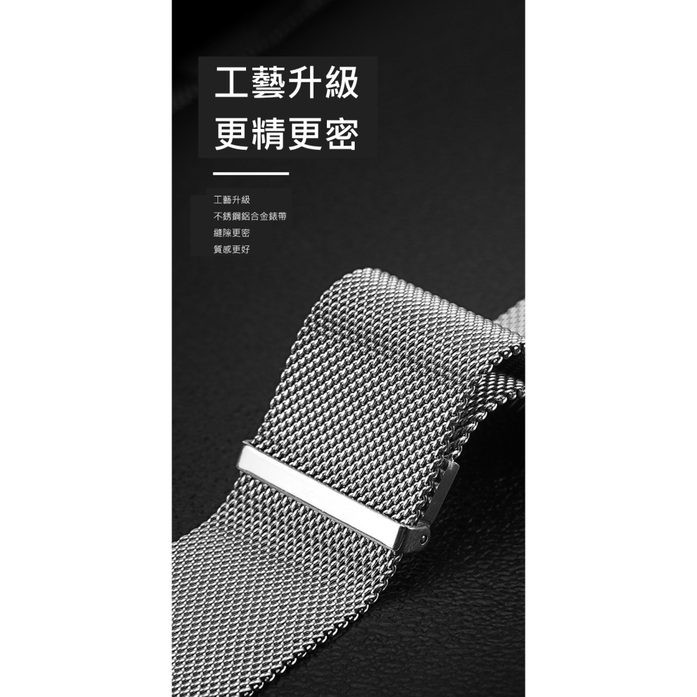 DUX DUCIS Apple Watch (42/44/45) 米蘭尼斯錶帶-細節圖5