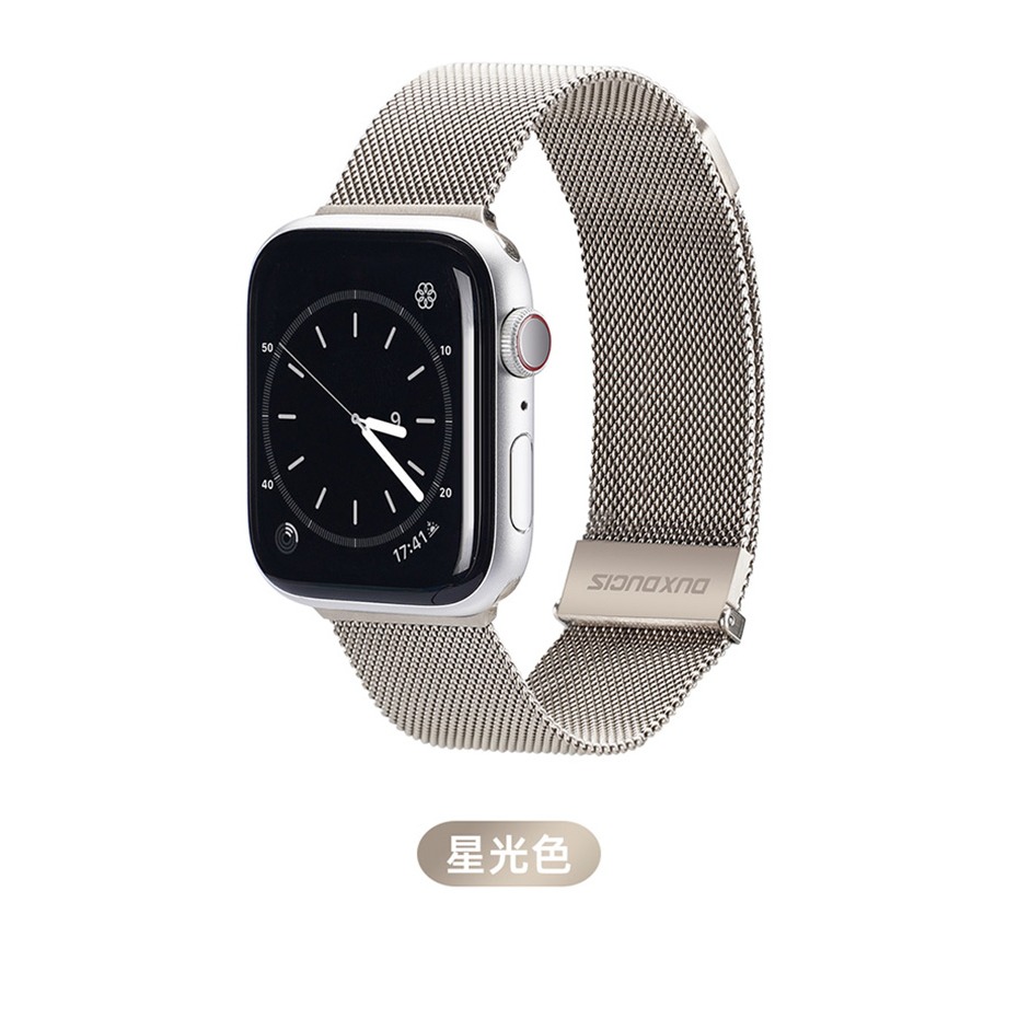 DUX DUCIS Apple Watch (42/44/45) 米蘭尼斯錶帶-細節圖10