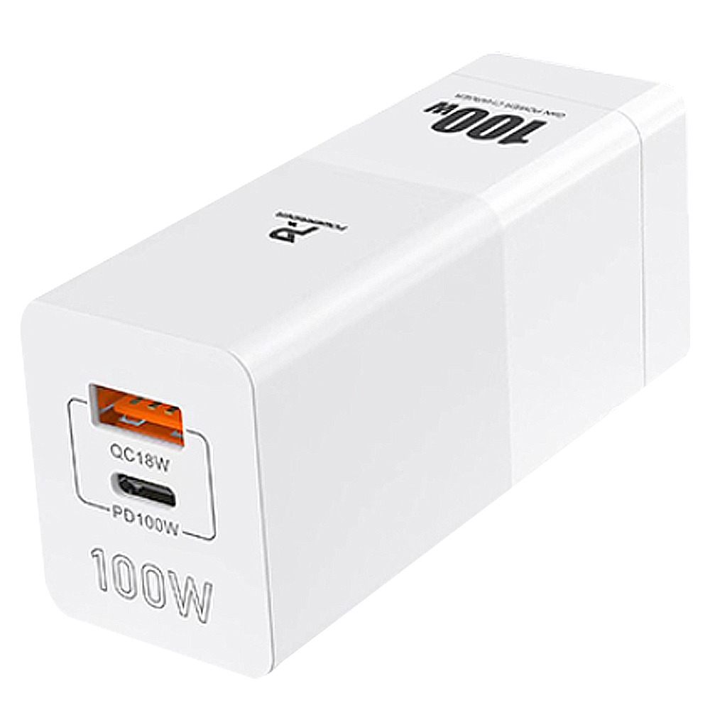 PowerRider PD100W 100W氮化鎵2孔折疊快速充電器-細節圖3