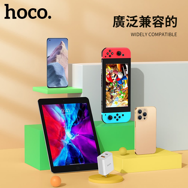 hoco C97 PD20W+QC3.0 悟原充電器(US)-細節圖6