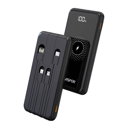 ASPOR A305 PD+QC 自帶線行動源(13000mAh)